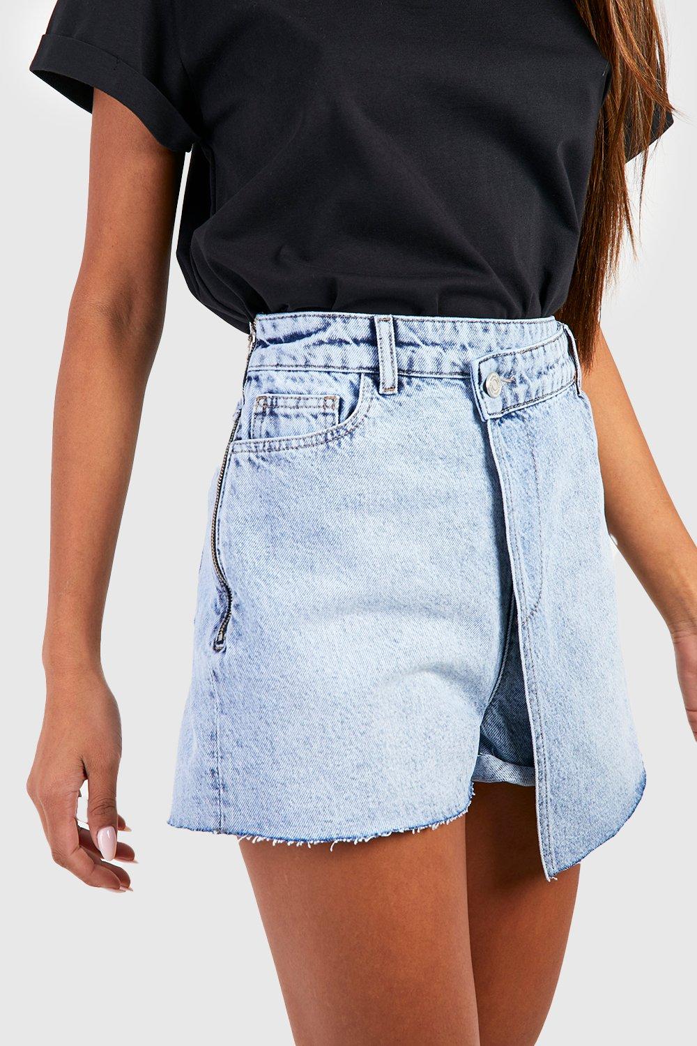 Jupe short outlet jean femme